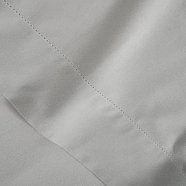 LANE LINEN 100% Egyptian Cotton Bed Sheets sábanas Queen, Soft & Comfy Luxury Hotel Like Thick Bedding Sheets & Pillowcase Set, Machine Wash Cooling 16'' Queen Deep Pocket Sheet Set-Silver - Image 7