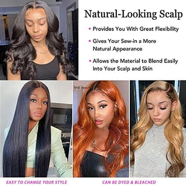 Body Wave Bundles Human Hair 26 28 30 Inch 100% Unprocessed Human Hair Bundles 12A Brazilian Virgin Hair Weave Body Wave 3 Pieces Natural Black Color 300G - Image 6