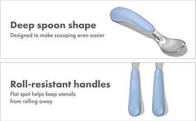 OXO Tot Fork and Spoon Set - Dusk - Image 11