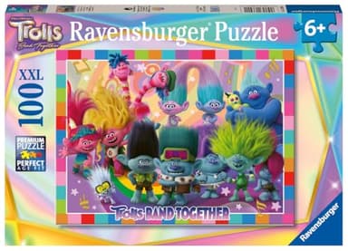 Ravensburger Trolls 3 100 Piece XXL Jigsaw Puzzle for Kids - Every Piece is Unique, Pieces Fit Together Perfectly - Image 2
