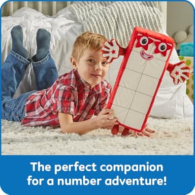 hand2mind Numberblock Ten Playful Pal, Plush Figure Toys, Numbers for Toddlers, Preschool Math Learning Toys, Stuffed Animal Plushies, Counting Blocks, Soft Stuffies, Kids Birthday Gifts - Image 6