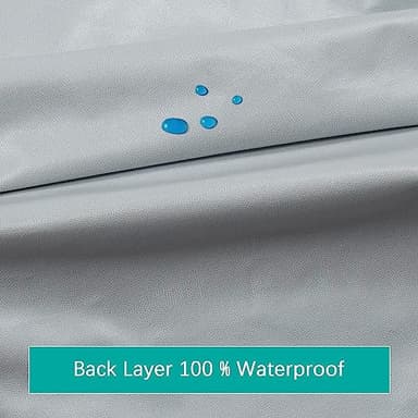 Crib Sheets Waterproof 2 Pack, Crib Mattress Protector, Toddler Fitted Crib Sheet Neutral, Ultra Soft & Breathable Toddler Bed Sheets for Boys and Girls, Grey - Image 5