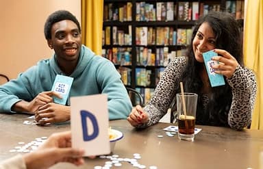 TOMY The Game of Saying 'Huh?!' - Voice Impressions Card Games - Funny Party Game of Acting and Guessing - Family Board Games for Adults and Kids - 3-8 Players - Ages 8 Years and Up - Image 5