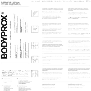 Bodyprox Patella Tendon Knee Strap 2 Pack, Knee Pain Relief Support Brace Hiking, Soccer, Basketball, Running, Jumpers Knee, Tennis, Tendonitis, Volleyball & Squats - Image 7