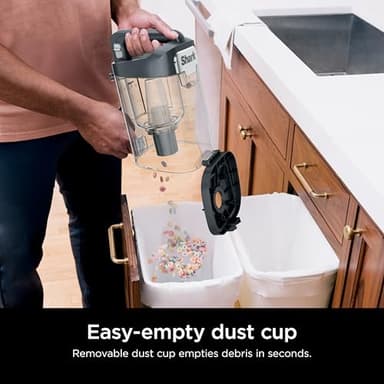 Shark Rotator Pet Pro Lift-Away ADV Upright Vacuum with HEPA Filter, DuoClean PowerFins HairPro and Odor Neutralizer Technology, Pet Hair Pickup, For Carpets & Hardfloors, Dark Grey, LA555 - Image 10