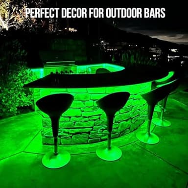 Rxment 150ft Outdoor Led Strip Lights Waterproof Led Light Strips with Remote & Bluetooth Music Sync App Control,Long Color Changing Rope Lights,5050 RGB Outside Led Lights,IP68,24V - Image 4