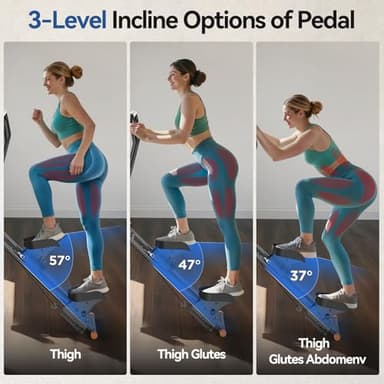 Niceday Steppers for Exercise at Home, Stair Stepper/Climber with Handlebar, Stair Master with 300LBS Loading Capacity - Image 6