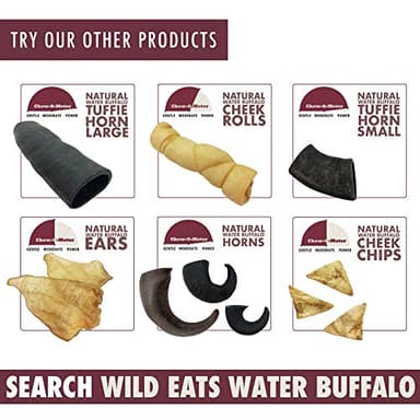 Wild Eats Water Buffalo All Natural Ear Dog Chews, Dog Treats & Snacks - 20 Piece Value Pack (Grain Free Treats - Great Alternative to Pig Ears, Cow Ears, Bones & Rawhides) - Image 9