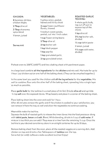 Micro Peas - The Mini Cookbook Series: Boneless Chicken: Peas Love and Carrots brings you a micro kosher cookbook, featuring 17+ recipes that are perfect for everyday, shabbos, and holiday cooking! - Image 5