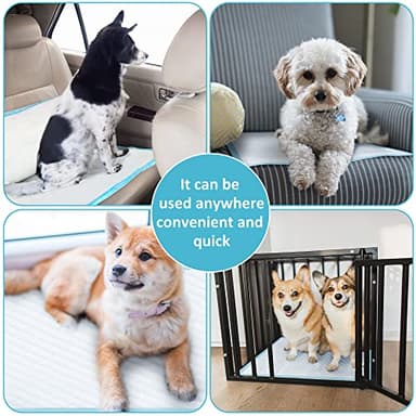 Boscute Super Absorbent & Leak-Proof Jumbo Size 36"x36" Pet Training Dog Pee Pads, Thicken Quick Dry Disposable Puppy Pee Pads, Potty Training Pads for Dogs Cats, Rabbits - Image 7