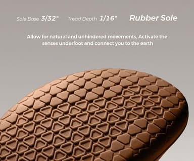 AIRHAS Men's Barefoot Shoes Zero Drop Workout Minimalist Gym Shoes for Men Deadlift Cross Training Sneakers (Olive/Gum,11) - Image 5