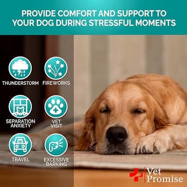Advanced Calming Chews for Dogs - Hemp Dog Calming Chews - Anxiety Relief with Melatonin - Stress & Separation Anxiety - Sleep Aid + Hip and Joint Supplement Support - Made in USA - 70 Treats - Image 5