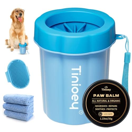 Tinioey Dog Paw Cleaner for Dogs, Dog Paw Washer, Muddy Paw Cleaner, Pet Foot Cleaner, Dog Paw Protector Kit - Image 1