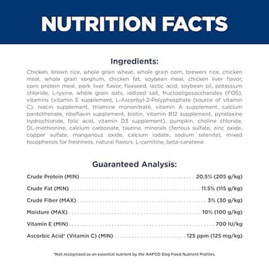 Hill's Science Diet Small & Mini, Adult 1-6, Small & Mini Breeds Premium Nutrition, Dry Dog Food, Chicken & Brown Rice, 4.5 lb Bag - Image 6
