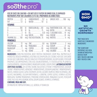 Good Start | Dr. Brown's Soothe Pro, Baby Formula Powder, for Sensitive Tummies, Gas, Fussiness and Spit-Up, Infant Formula with Probiotics, DHA, Non-GMO, 30.6 Ounce - Image 4