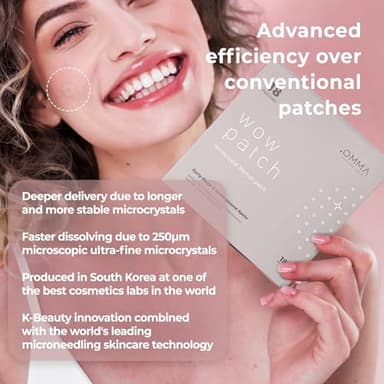 OMMA Korean Microdart Acne Patch, Cystic Acne Treatment, Micropoint Pimple Patches for Face for Early-Stage Painful Zits, Salicylic Acid & Tea Tree - 14 mm Zit Stickers (18 Count) - Image 7