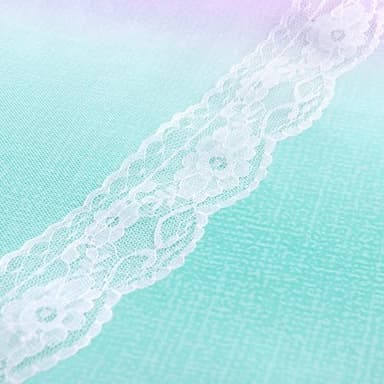 XiDi Curtains for Girls Bedroom Kids Room Unicorn Princess Theme Room Darkening 63 inches Long Wall Decals Pink Purple Green, W52 X L63 - Image 8