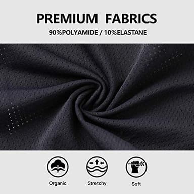 voenxe Seamless Underwear for Women Black,Hipster No Show Ladies Panties Line,Breathable Stretch Bikini,Invisible Workout Briefs,Comfortable Soft Undies,Gym Underpants,5 Pack - Image 5