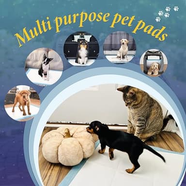 TBM Puppy Pads 100 Count - 23.6" x 23.6" - Super Absorbent Pee Pads for Dogs - Premium Leak-Proof - Pets Potty Training Essentials - Disposable Quick- Dry Pads for Puppies | Cats | Rabbits - Image 9