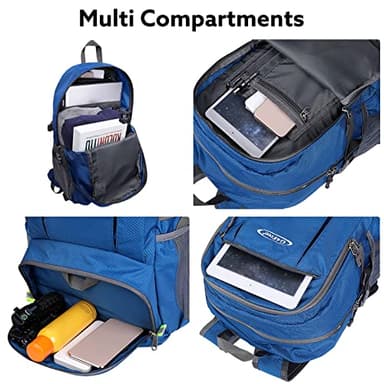 G4Free 40L Lightweight Packable Hiking Backpack, Waterproof Travel Daypack - Image 3