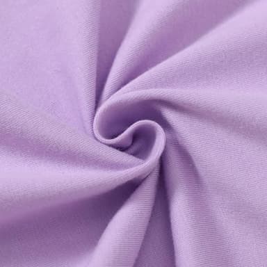 DISAUR Toddler Cute Baby Girl Clothes Short Sleeve Outfits Purple Adorable Pony Ruffle White Romper Pants For First Birthday Party 12 Months 18 Months - Image 6