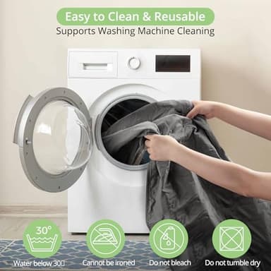 TAIKURA Single-Sided Waterproof Dog Bed Cover, Antislip Pet Blanket Sofa Couch Furniture Protector Washable for Puppy Large Dog Cat (54"*82") - Image 7