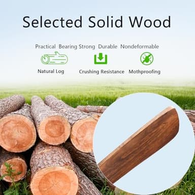 dearnow 52” Ceiling Fans with Remote Control/Dimmer and Color Reduction with 3 Solid Wood Fan Blades, Ceiling Fan can be Used Indoors and Outdoors for Living Room, Dining Room, Pavilion Yard. - Image 6