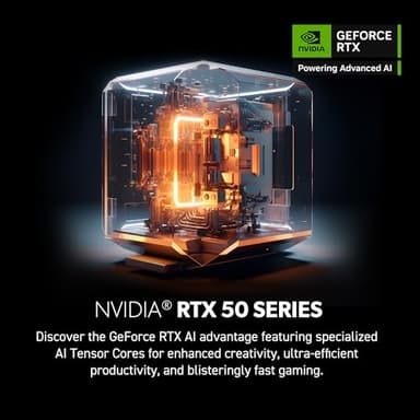 MSI Codex Z2 Gaming Desktop: AMD R7-8700F, GeForce RTX 5070, 32GB DDR5, 2TB m.2 NVMe SSD, USB Type-C, VR-Ready, Windows 11 Home : A8NVP-436US - Image 3