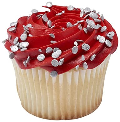DECOPAC Confetti Silver Quins Sprinkles, 1.21 lb - Image 4