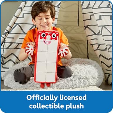 hand2mind Numberblock Ten Playful Pal, Plush Figure Toys, Numbers for Toddlers, Preschool Math Learning Toys, Stuffed Animal Plushies, Counting Blocks, Soft Stuffies, Kids Birthday Gifts - Image 3