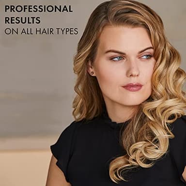 HOT TOOLS Pro Artist Nano Ceramic Curling Iron/Wand | For Smooth, Shiny Hair (1” in) Black/White - Image 2