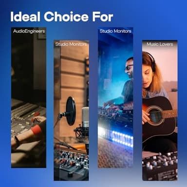 Linsoul Kiwi Ears Orchestra Lite Performance Custom 8BA in-Ear Monitor IEM with Detachable 4-core 7N Oxygen-Free Copper OFC Cable, Handcrafts Faceplate for Audiophile Studio Musician (Blue - Image 8