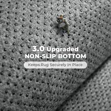 OPPODREAM Area Rugs 9x12 for Living Room, Ultra Soft Nursery Rugs for Bedrooms, 9 x 12 Fluffy Kids Carpet with 0.4" Thick Non-Slip Backing, Long Pile Shag Carpet, Fuzzy, Large, Tie-dye Sky Blue - Image 5