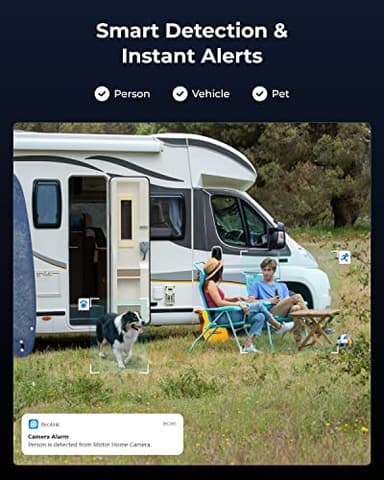 REOLINK 4K Dual Lens Cellular Security Camera, 4G LTE Auto Tracking, No WiFi Solar Powered, SIM Card Included, 6X Hybrid Zoom, 8MP Color Night Vision, Motion Alert, TrackMix LTE + SP, Updated Version - Image 4
