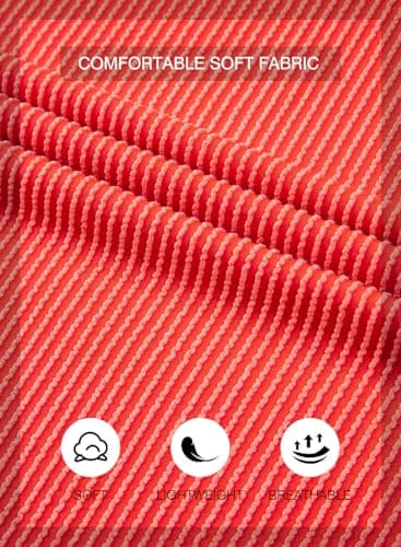 SHEWIN Lounge Sets for Women Crewneck Short Sleeve Shirts and Shorts Casual Lounge wear Matching Set Two Piece Sets for Women Summer 2025, Orange, M - Image 7