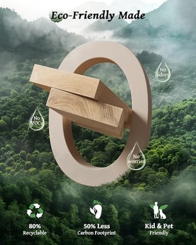 OHOHOLIVE King Size Bed Frame with 56" Headboard - 1000LBS Capacity Support, Velvet Upholstered Wingback Platform Bed Frame, Noise Free, Sturdy Wooden Slat Support - Image 8