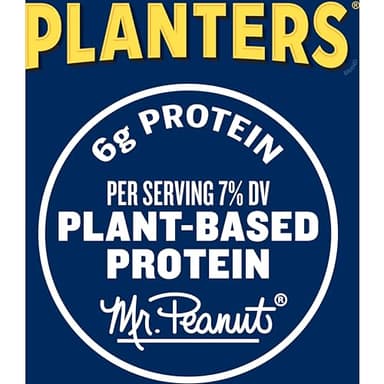 Planters Mixed Nuts (15 oz Canister) - Variety Mixed Nuts with Less Than 50% Peanuts with Peanuts, Almonds, Cashews, Hazelnuts & Pecans - Image 6