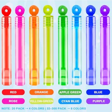 Halloween Party Goodie Bag Stuffer Fillers for Kids, 32 Pack Mini Bubble Wand Toys Gifts for Toddlers, Small Basket Pinata Birthday Camping Wedding Party Favors Supplies Classroom School Stuff Prizes - Image 5