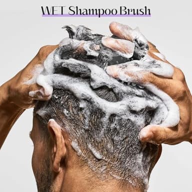 4Pack Hair Scalp Exfoliator Brush Dandruff Cleaning brush, Flexible Scalp Massager, Shower Shampoo Brush for Home, Office, Travel and Pets-BBTL - Image 5