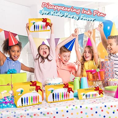 TAFULOR Invisible Ink Pen for Kids, Birthday Party Favors for Girls Boys, Spy Pens with UV Light Secret Message Magic Markers, Goody Bag Stuffers Toys for 4-12 Year Old Girls Boys Gift (24PCS) - Image 6