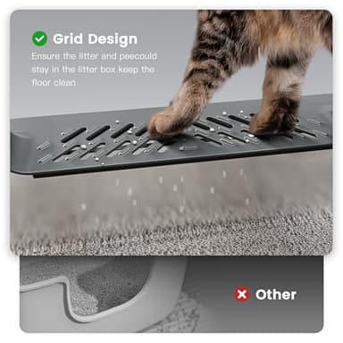 XXXL Stainless Steel Cat Litter Box with High Sides, 28" L x 20" W x 14" H Extra Large Litter Box for Big Cats and Multiple Cats, Enclosure Cat Litter Pan with Anti-Urine Leakage, Easy Clean - Image 5