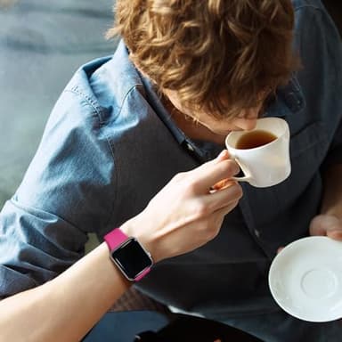 CREFORT Sport Bands Compatible with Apple Watch 46mm 38mm 40mm 41mm 42mm 44mm 45mm 49mm for Women Men, Soft Silicone Accessory Strap Wristband for iWatch Series 11 10 9 8 7 6 5 4 3 2 1 SE Ultra Hot Pink - Image 6