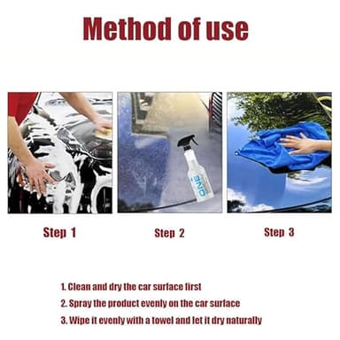 SICHYBGB Maxlone Car Spray, Zenora Coating Agent for All Vehicles, Multi Functional Coating Renewal Agent Spray, 3 in 1 High Protection Quick for All Vehicles, 2025 Upgrade Car Coating Spray (1PCS) - Image 6