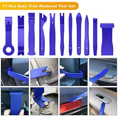 GOOACC - GRC-49 19Pcs Trim Removal Tool Set & Clip Plier Upholstery Remover Nylon Car Panel Removal Set with Portable Storage Bag - Image 4