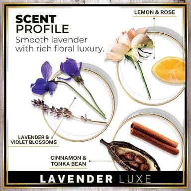 Urban Naturals Car Air Freshener Diffuser 1 Pack - Lavender Luxe Scent, 45+ Days Long Lasting Fragrance, Made in USA, Glass & Wood, Hanging Design + Vent Cip, Easy to Use - Image 4