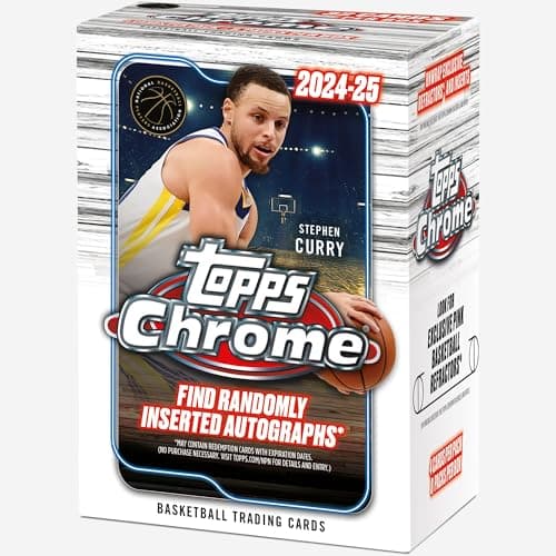 2024-25 Topps Chrome Basketball - Factory Sealed - Value Box - Image 1