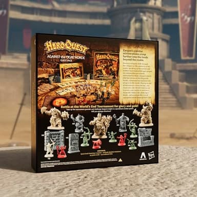 Avalon Hill Heroquest Against The Ogre Horde Quest Pack | Roleplaying Game | Ages 14+ | 2 to 5 Players | Requires HeroQuest Game System to Play, Multicolor, Pack 1 - Image 9