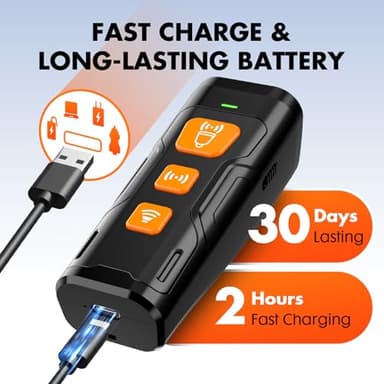 YUYQA Dog Bark Deterrent Device, 3X Ultrasonic Anti Barking, 6 Training Modes 23 FT Range Barks No More Indoors Outdoors Behavior Correct Safe & Humane Rechargeable Compact Bark Control for Dogs - Image 6