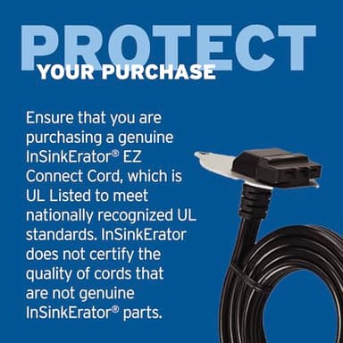 InSinkErator Power 1HP, 1 HP Garbage Disposal, Power Series EZ Connect Continuous Feed Food Waste Disposer, Black - Image 7