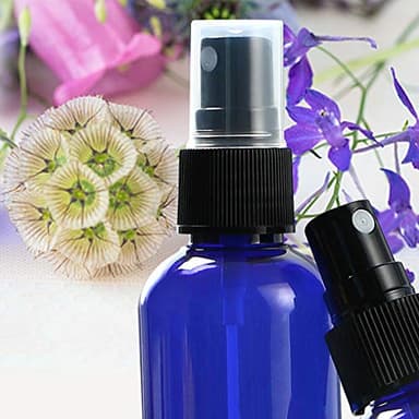 Wedama Spray Bottle, 2 oz Fine Mist Glass Spray Bottles, Little Refillable Liquid Containers for Watering Flowers Cleaning (16 Pack, Blue) - Image 4